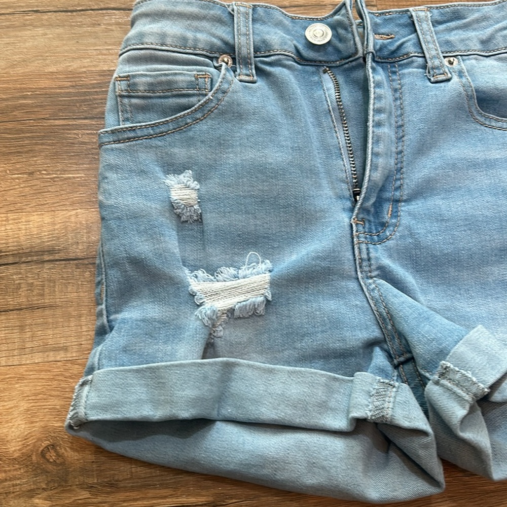 WAX JEANS DENIM WOMEN Sz SMALL FIVE POCKETS MID RISE - Picture 3 of 9